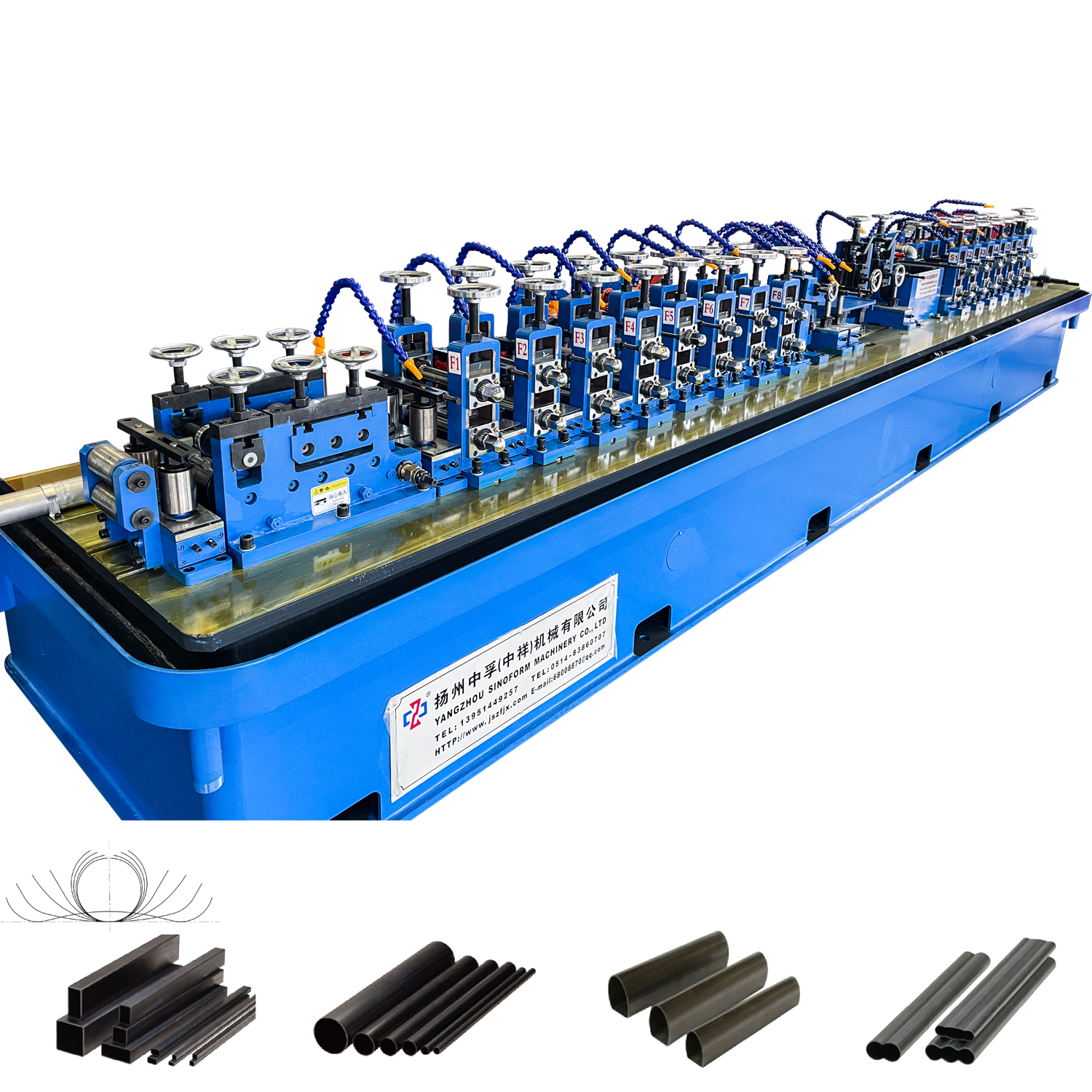 HG16 Mașină de fabricat țevi de înaltă precizie